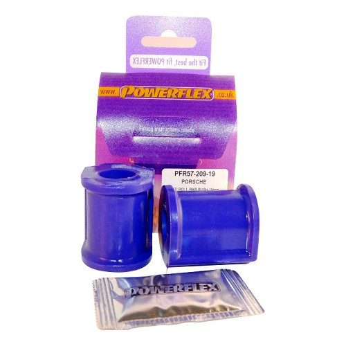     
                
                
    2 Silent-blocks POWERFLEX Black Series de barra estabilizadora trasera Porsche 964 - 19 mm - RS91031
