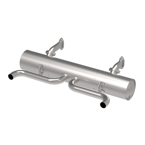 VINTAGE SPEED Endschalldämpfer aus Edelstahl für Porsche 356 B und C (1960-1965) - RS91431