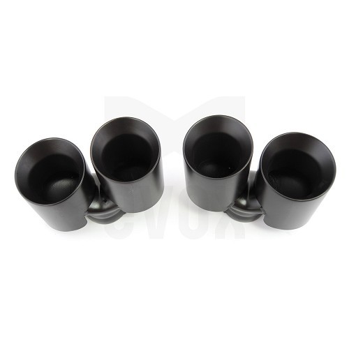 Terminali neri EVOX per Porsche 997-1 - RS91496