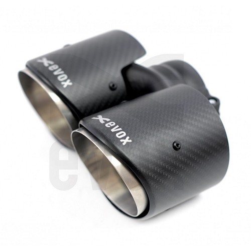 EVOX Carbon-Auspuffendrohre für Porsche 997-1 3.6 - RS91499