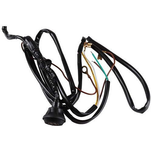 Blocco indicatore anteriore in metallo per Porsche 911 e 912 (1969-1973) - lato sinistro - RS91522