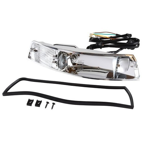     
                
                
    Front metal flasher unit for Porsche 911 and 912 (1969-1973) - right side - RS91524
