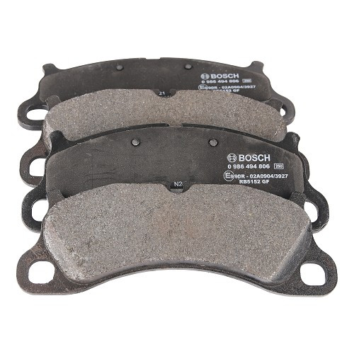  BOSCH front brake pads for Porsche 911 type 991 Carrera S, 4S, GTS and 4GTS phase 1 (2012-2016) - RS91526 