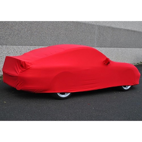  Beschermhoes op maat in rood voor Porsche 997 (2005-2013) - RS91619-1 
