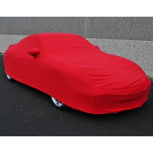  Cobertura de protecção personalizada em vermelho para Porsche 997 (2005-2013) - RS91619 