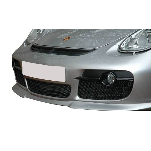  ZUNSPORT black front bumper grilles for Porsche 987 Cayman phase 1 (2006-2008) - RS91731 