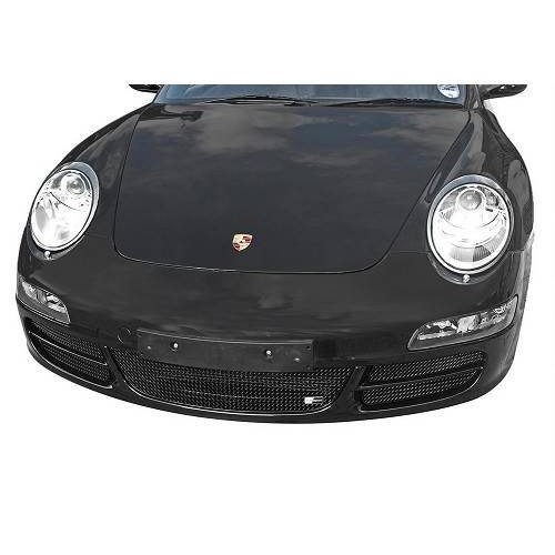 Griglie del paraurti anteriore nero ZUNSPORT per Porsche 997 (2005-2008) - RS91749