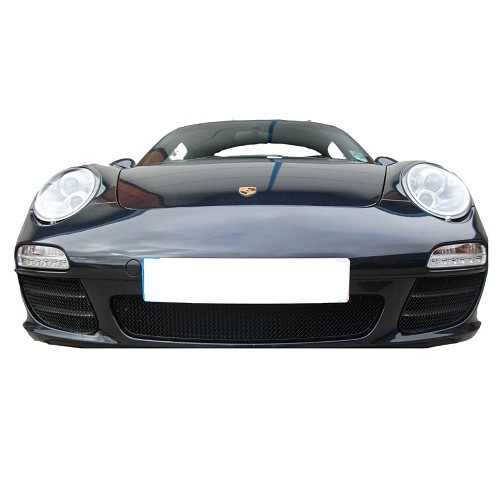 Griglie del paraurti anteriore nero ZUNSPORT per Porsche 997 C4 e C4S (2009-2012) - RS91751