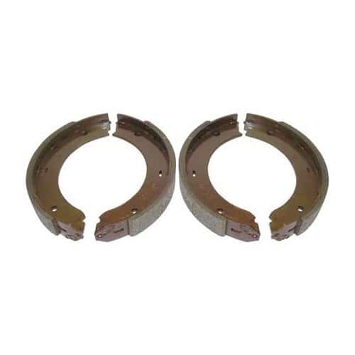  Set of 4 hand brake shoes for Porsche 928 (1978-1995) - RS91909 