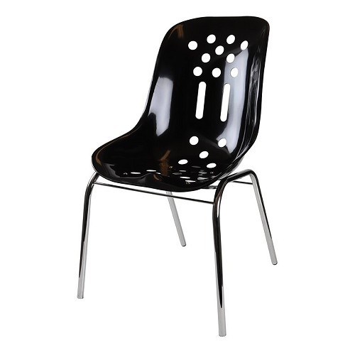     
                
                
    Chaise Conférence Porsche 356 Speedster - Noir sur châssis chrome - RS91920
