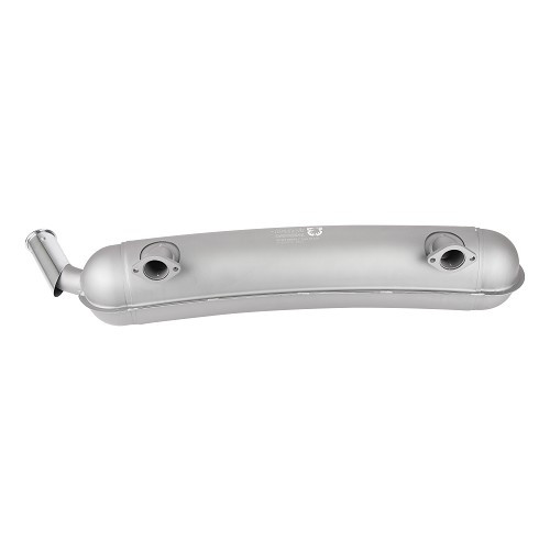 Original style DANSK painted steel exhaust silencer for Porsche 911 type F from 1966 - RS91951