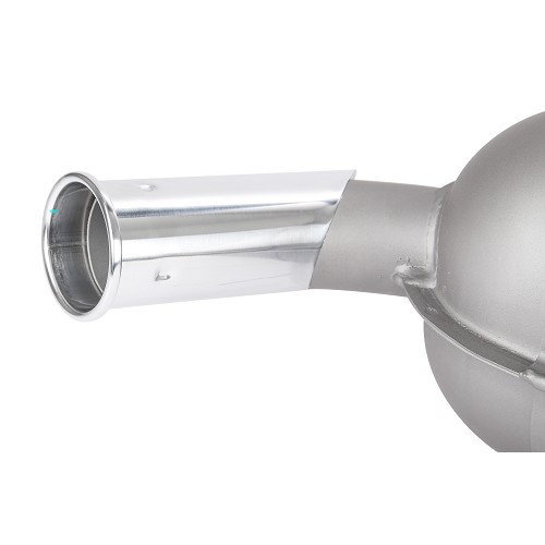 Original style DANSK painted steel exhaust silencer for Porsche 911 type F from 1966 - RS91951