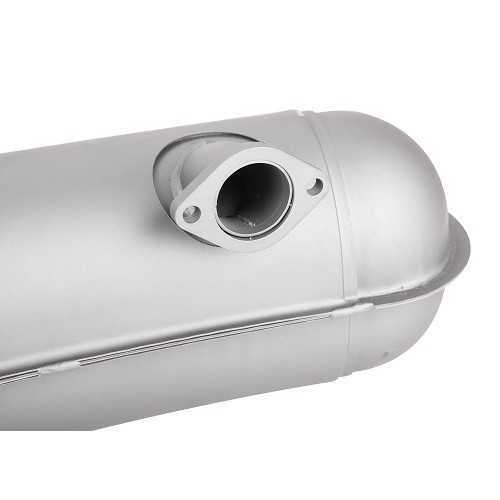 Original style DANSK painted steel exhaust silencer for Porsche 911 type F from 1966 - RS91951