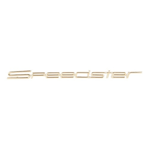     
                
                
    Emblema dell'alettone anteriore Speedster per Porsche 356A (1956-1959) - RS91962
