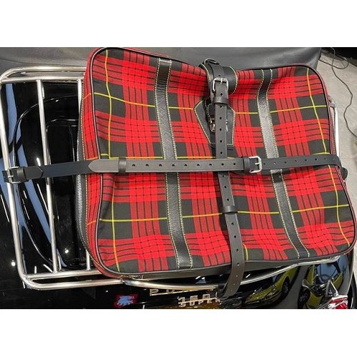 Braune Lederriemen für Gepäckträger von Porsche 356 Pre-A, A, B und C (1950-1965) - RS92090