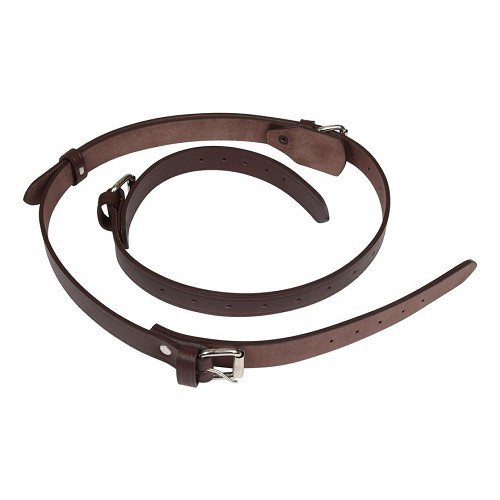     
                
                
    Brown leather straps for Porsche 356 Pre-A, A, B and C luggage racks (1950-1965) - RS92090
