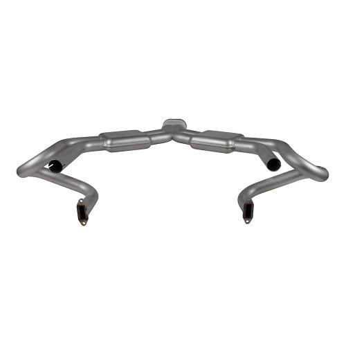 DANSK Edelstahl-Endschalldämpfer Typ Sebring für Porsche 356 A, B und C (1956-1965) - ovales Endrohr - RS92205