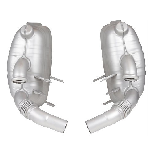     
                
                
    Silenciador de escape deportivo DANSK de acero inoxidable para Porsche 911 tipo 996 Carrera (1998-2005) - estilo original - RS92216
