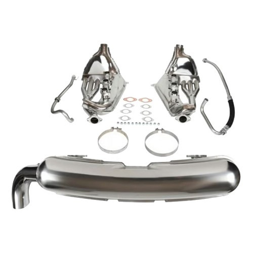     
                
                
    DANSK stainless steel exhaust system with single tailpipe for Porsche 911 type G (1984-1989) - "Free-flow" conversion  - RS92241
