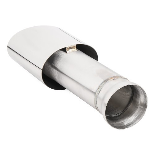 Terminali di scarico DANSK 993 Look in acciaio inox cromato per Porsche 911 tipo 964 (1989-1994) - RS92243