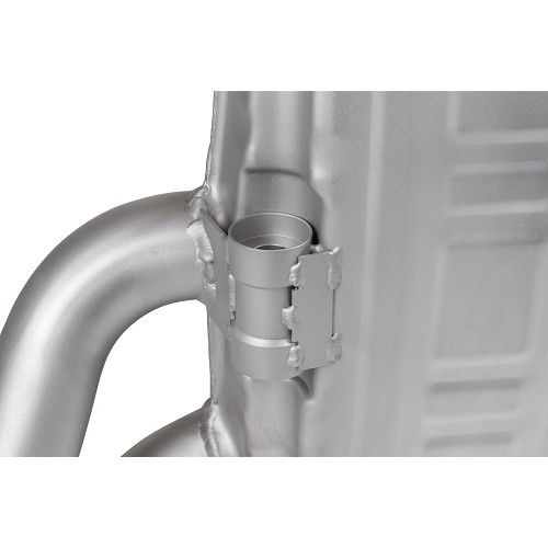 Silencieux d'échappement sport DANSK en inox pour Porsche 911 type 997 Carrera phase 2 (2009-2012) - style origine - RS92250