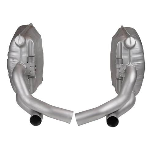  Stainless steel DANSK sports exhaust silencer for Porsche 911 type 997 Carrera phase 2 (2009-2012) - original style - RS92250 
