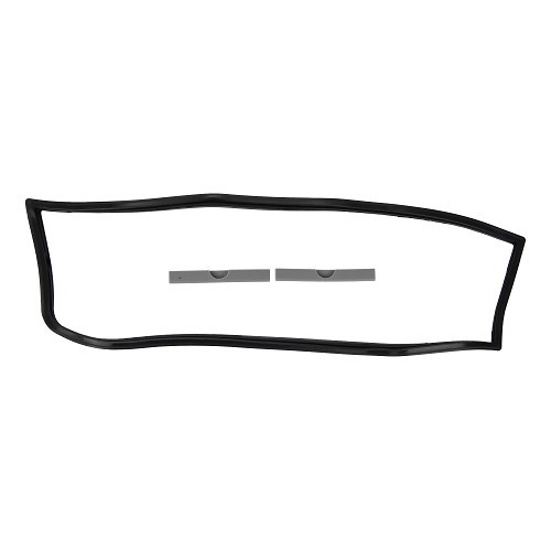 Metal taillight block for Porsche 911 type F and G (1973-1986) - left side - RS92406