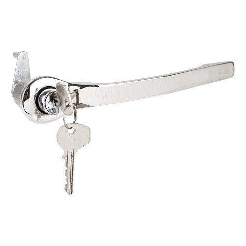 Chrome door handle for Porsche 911 type F and 912 (1965-1967) - right side - RS92411