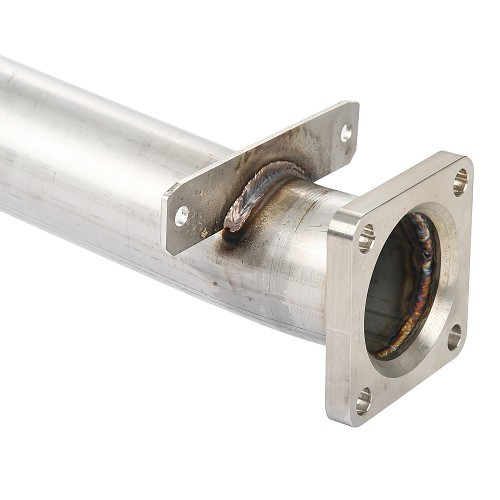 Silenziatore di scarico DANSK in acciaio inox con terminale nero per Porsche 944 Turbo (1986-1991) - RS92656