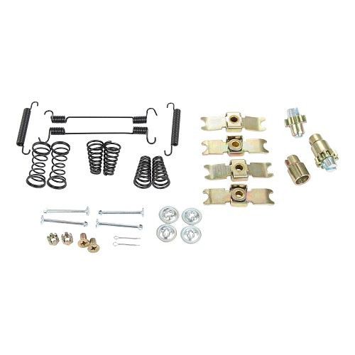     
                
                
    Kit de réfection de mâchoires de frein à main pour Porsche 911 type F, G et 912 (1965-1989) - RS92731
