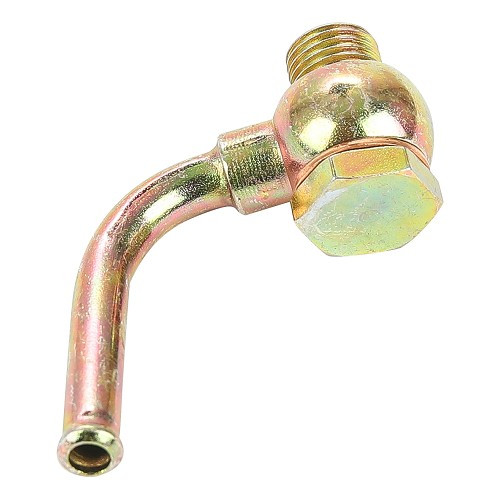 Raccord banjo coudé de circuit d'essence pour Porsche 911 type F et G (1969-1975) - RS92818