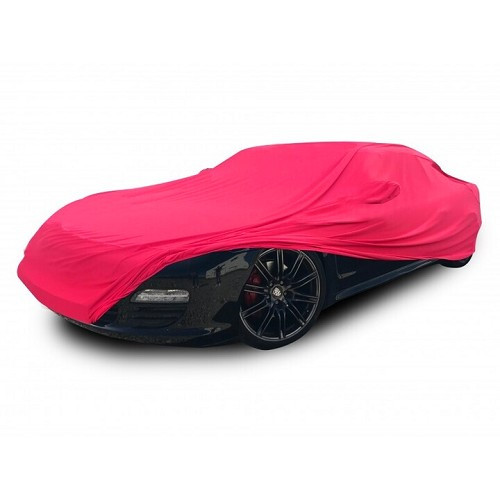  Cobertura protetora interior COVERLUX para Porsche Panamera tipo 970 (2010-2016) - vermelho - RS98064-1 