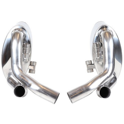  DANSK "Supersound" sports silencer in stainless steel for Porsche 977 Carrera phase 2 - RS99704 