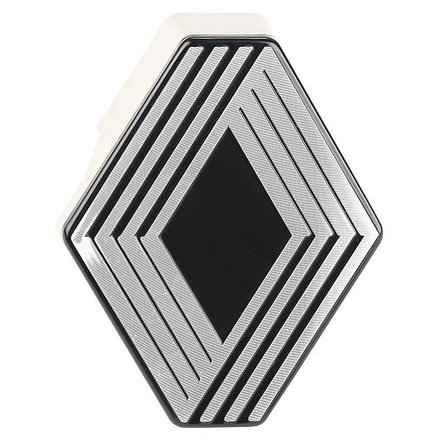  Emblema da grelha frontal para Renault 4 (09/1966-09/1974) - alumínio - RT10008 