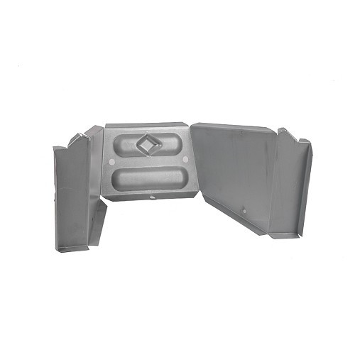     
                
                
    Tôle de pare-boue centrale pour Renault 4 (10/1961-12/1993) - RT10044
