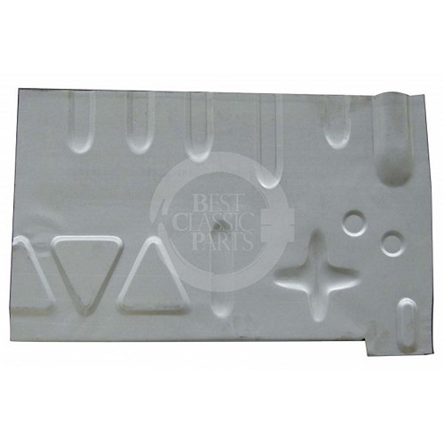  Right rear floor pan for Renault 4L - RT10130 