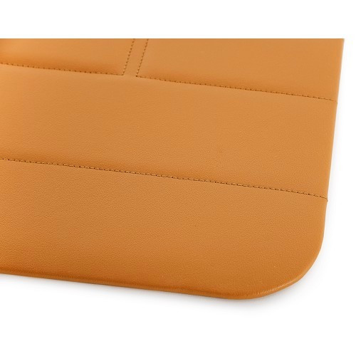  Pair of front door panels for Renault 4 (10/1961-12/1993) - camello upper leatherette - RT20012-1 