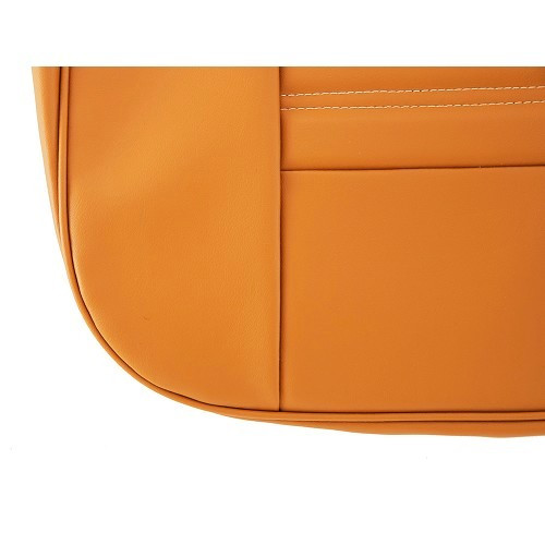     
                
                
    Ensemble de housses de siège avant et banquette arrière pour Renault 4 (01/1978-12/1992) - skaï Camel - RT20030
