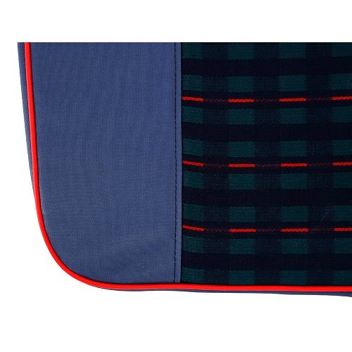     
                
                
    Housses de siège avant et banquette arrière pour Renault 4 "le Clan" (05/1986-12/1992) - RT20036
