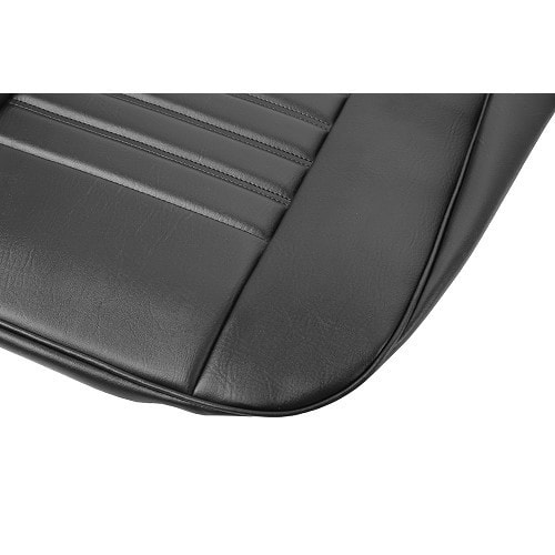  Front seat covers for Renault 4 (01/1978-12/1992) - black leatherette - RT20040-2 