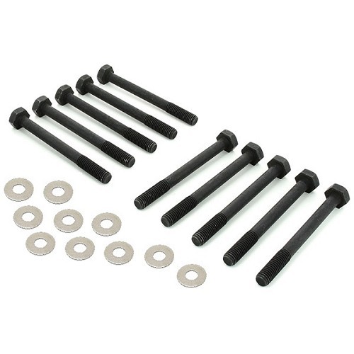     
                
                
    Set of 10 bolts and washers for Renault 4 cylinder head (10/1972-12/1993) - Cléon - RT40278
