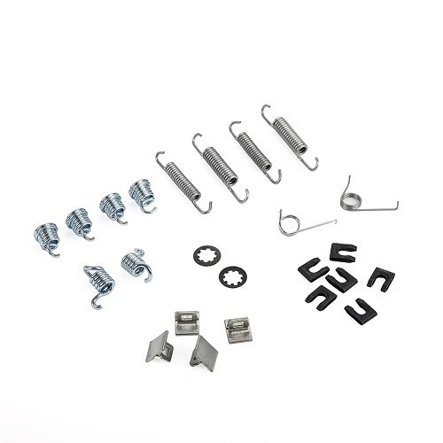     
                
                
    Kit de réparation de mâchoires arrière BENDIX pour Renault 4 (10/1975- 12/1993) - 180 mm - RT60058
