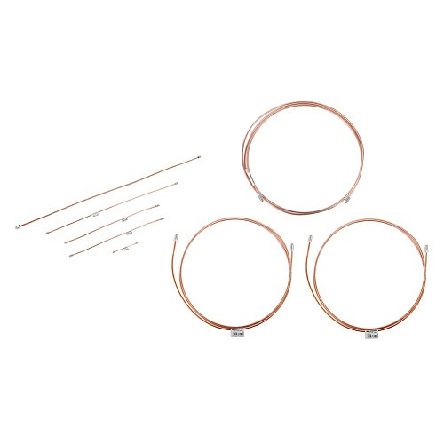     
                
                
    Brake hose kit for Renault 4 double circuit (10/1976-07/1986) - 4 outlets - RT60202
