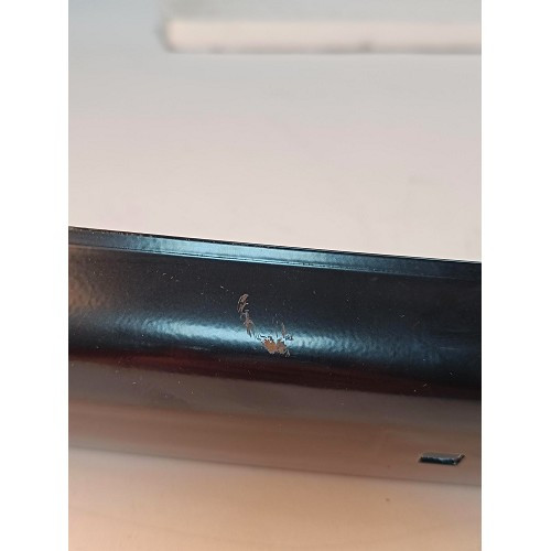 Rear bumper for Renault 4 Safari and Sixties (01/1976-12/1993) - black SECOND CHOIX - RTX10190