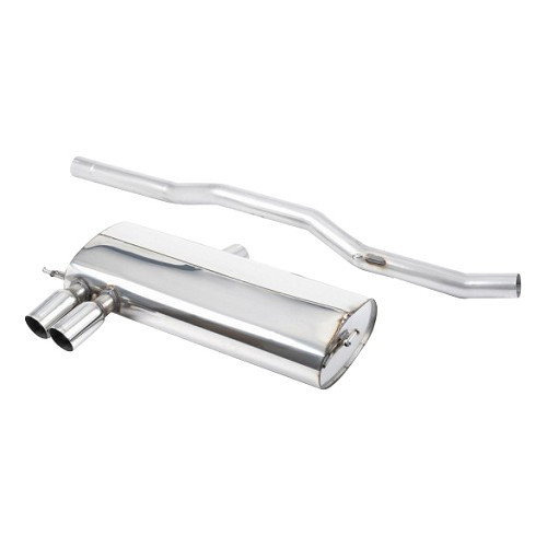     
                
                
    MILLTEK SSXAU120 : Ligne d'échappement complète après catalyseur intermédiaire direct, sans silencieux pour Audi S3 1.8T Quattro 1998 -> - SSXAU120
