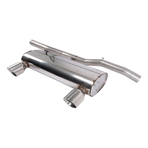  MILLTEK SSXAU237: Full exhaust line after catalytic converter - Without intermediate silencer for Audi TT 180/225 Quattro Coupe and Roadster 1998 - - SSXAU237-3 