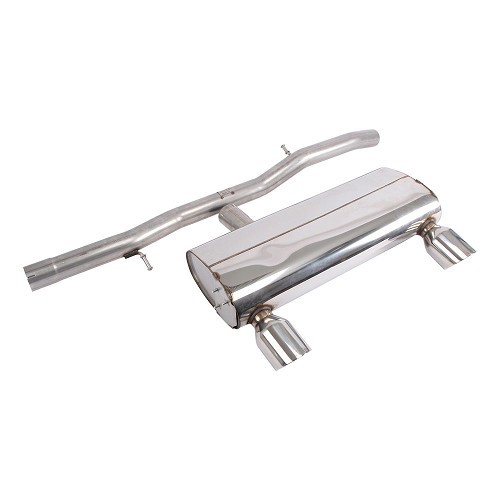     
                
                
    MILLTEK SSXAU237 : Ligne d'échappement complète après catalyseur - Sans silencieux Intermediaire pour Audi TT 180 / 225 Quattro Coupe et Roadster 1998 - - SSXAU237
