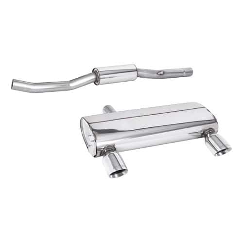  MILLTEK SSXAU238: Full exhaust line after catalytic converter - With intermediate silencer for Audi TT 180/225 Quattro Coupe and Roadster 1998 - - SSXAU238 