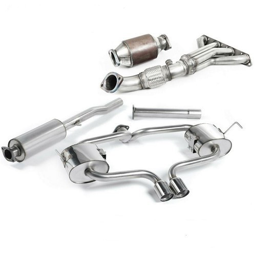  MILLTEK SSXM013: Full line (with Hi-Flow Sport catalytic converter) with intermediate for New Mini Cooper S Coupe up to ->11/06 - SSXM013 