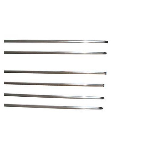  Kit of chrome-plated protectors for Type 3 with direction indicators 67 ->69 - T3A14710-1 